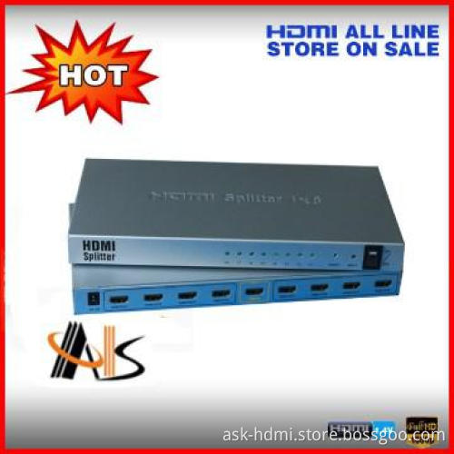 1 in 8 out HDMI 1.4 splitter box